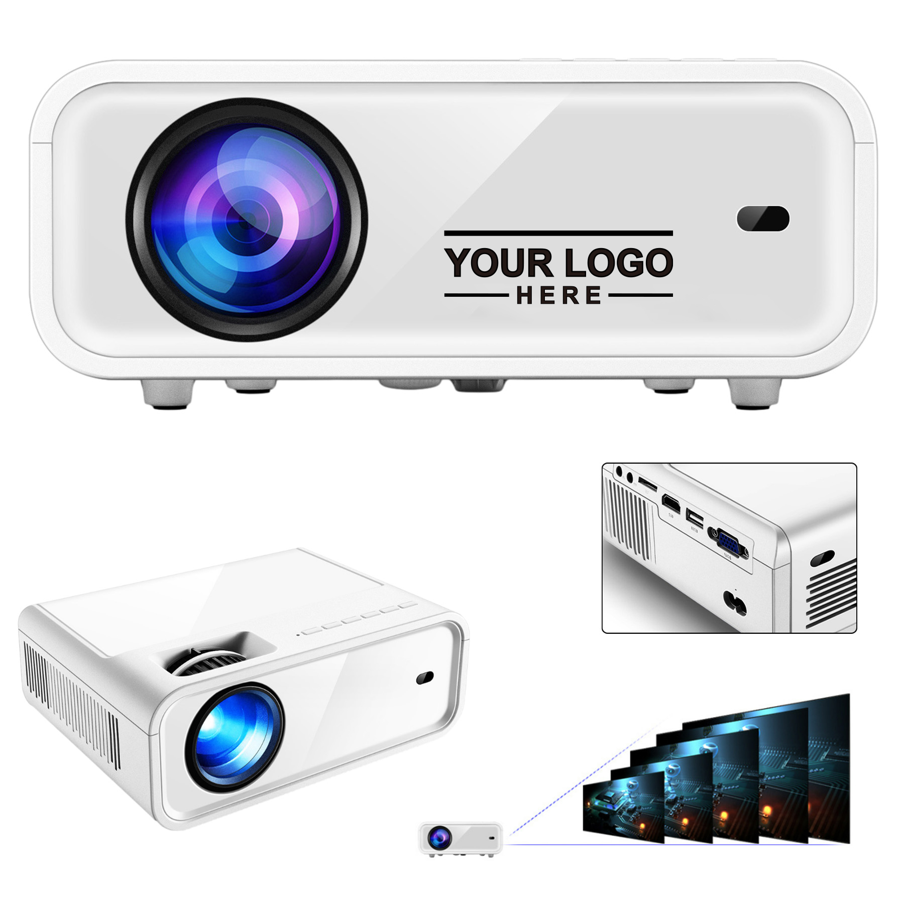 Mini Smart Video Projector