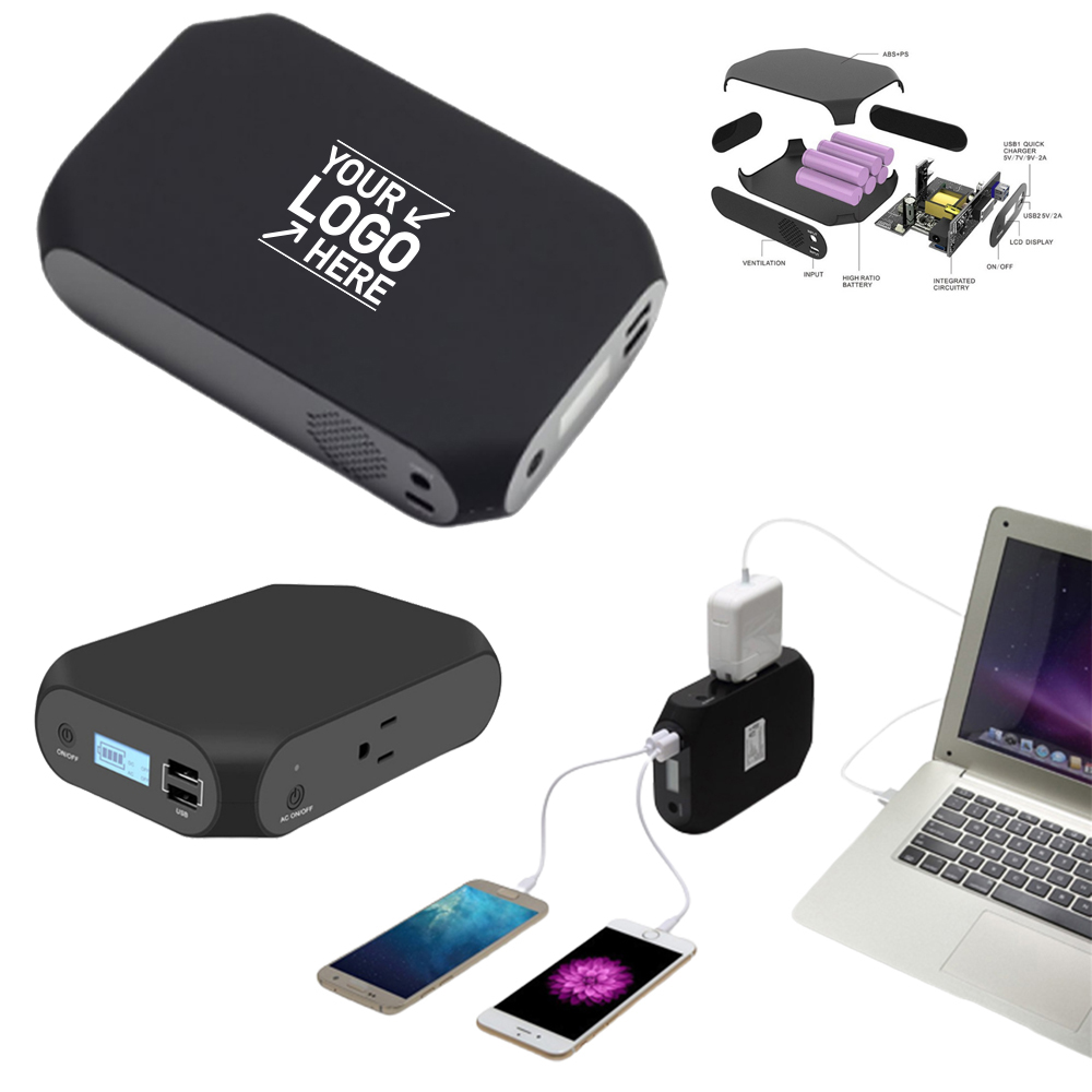 40W Type-C Fast Charging Power Bank W/ Ac Interface