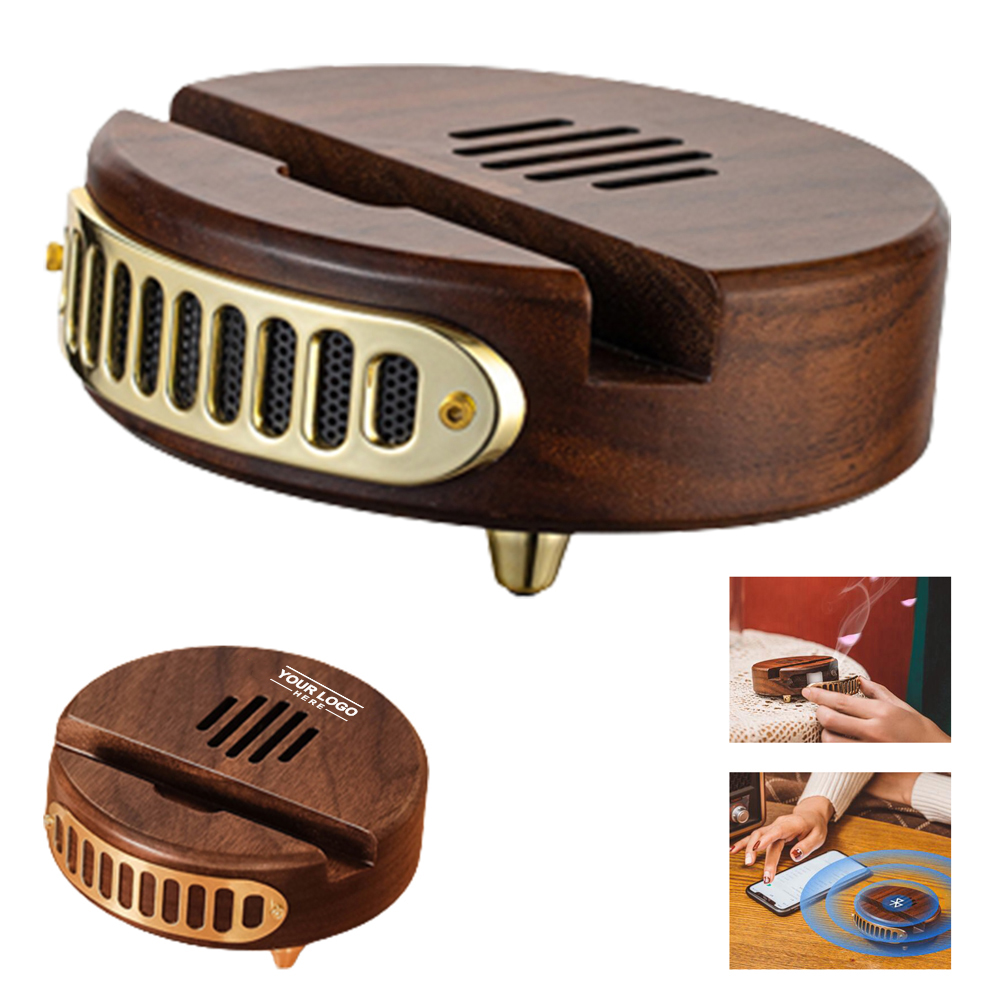Wooden Phone Stand Speaker