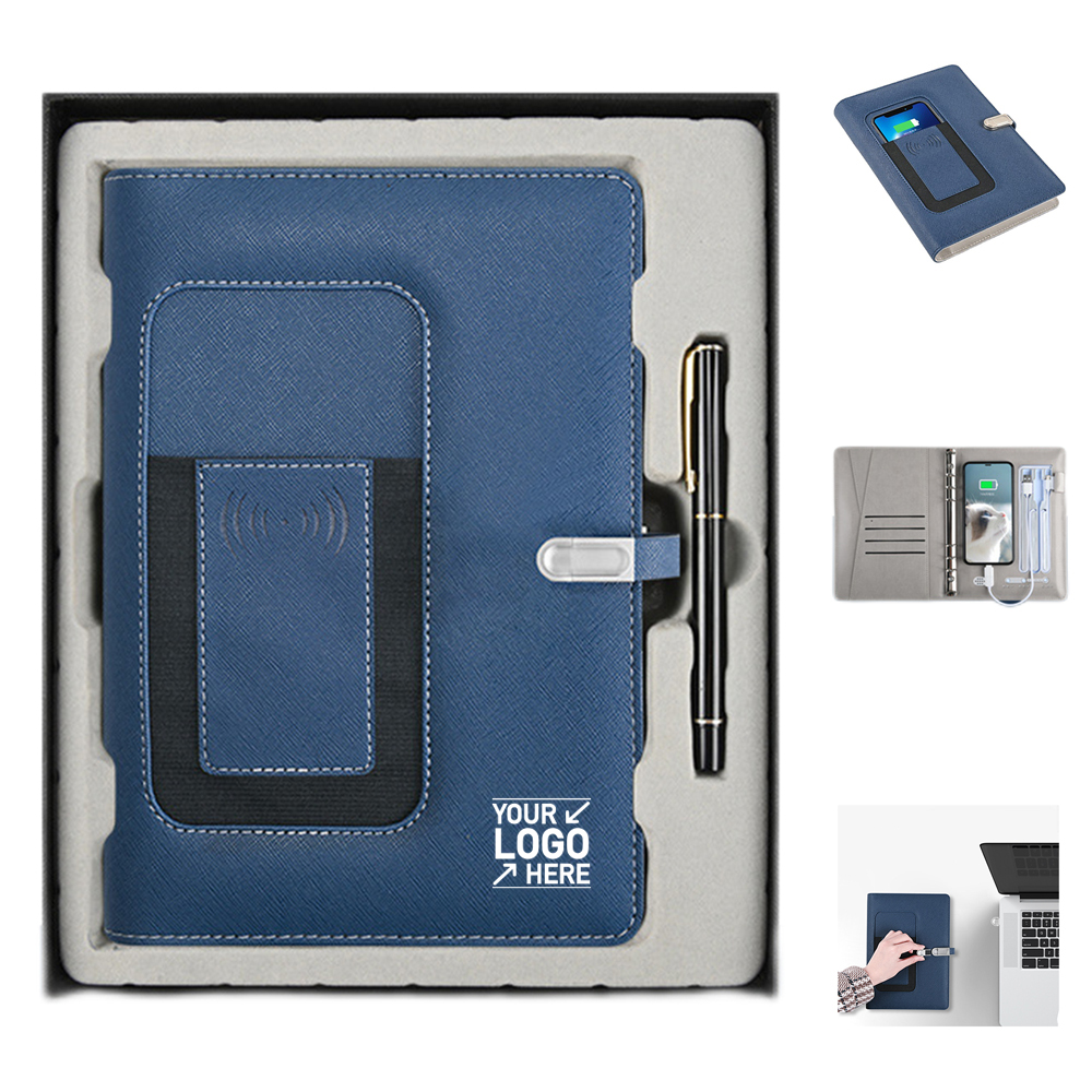 Multi-Functional Wireless Charging Notebook