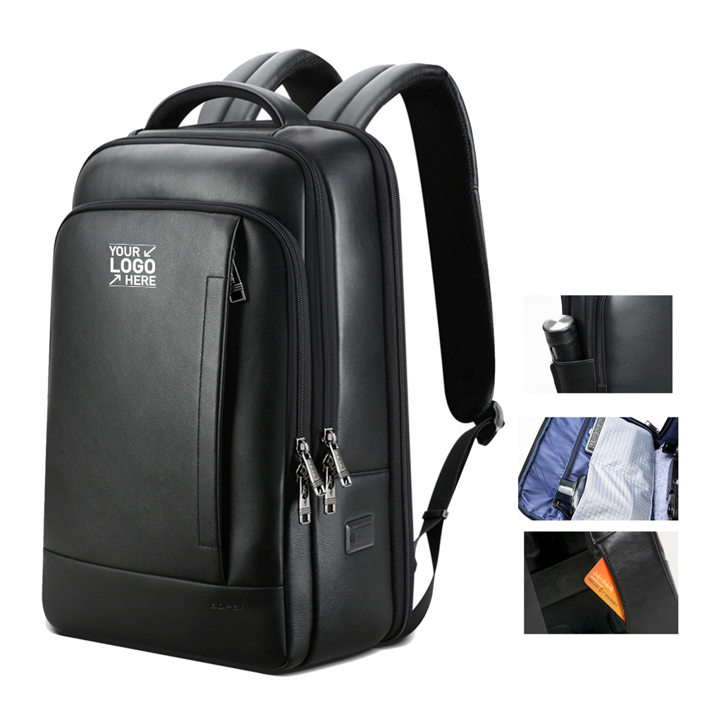 Genuine Leather Computer Backpack