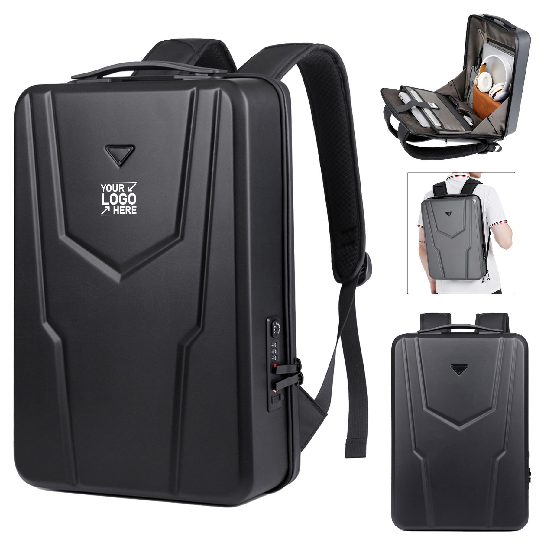 36-55L ABS Laptop Backpack