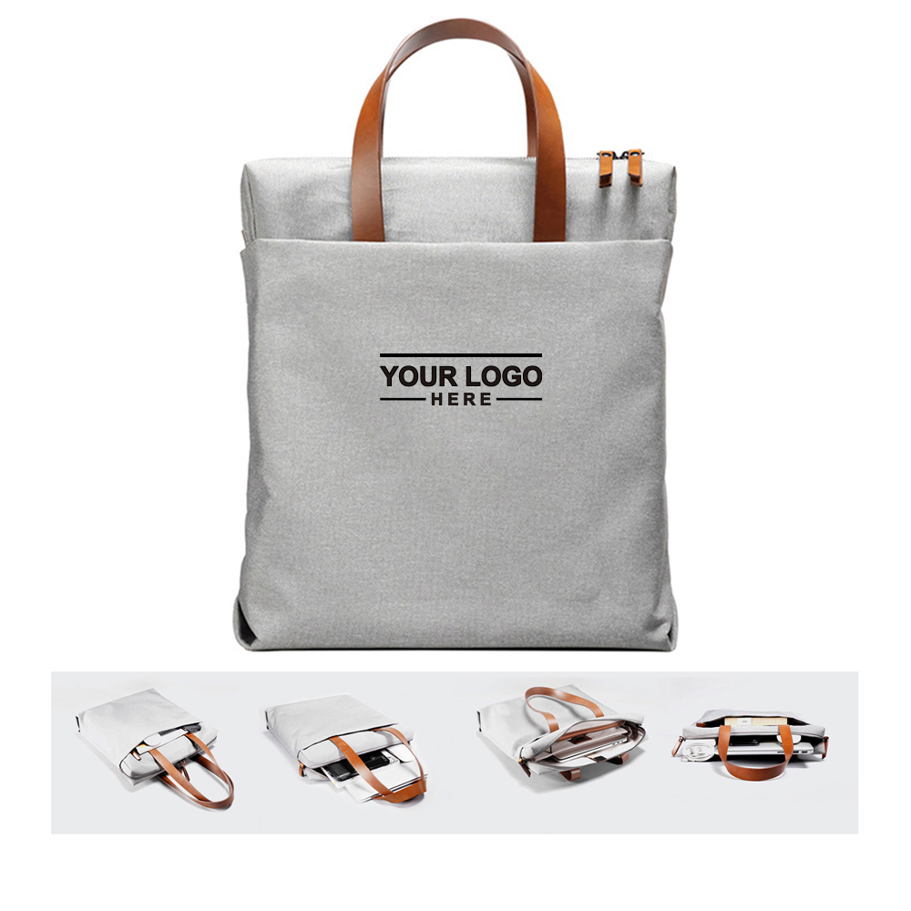 Laptop Bag W/ Leather Handle