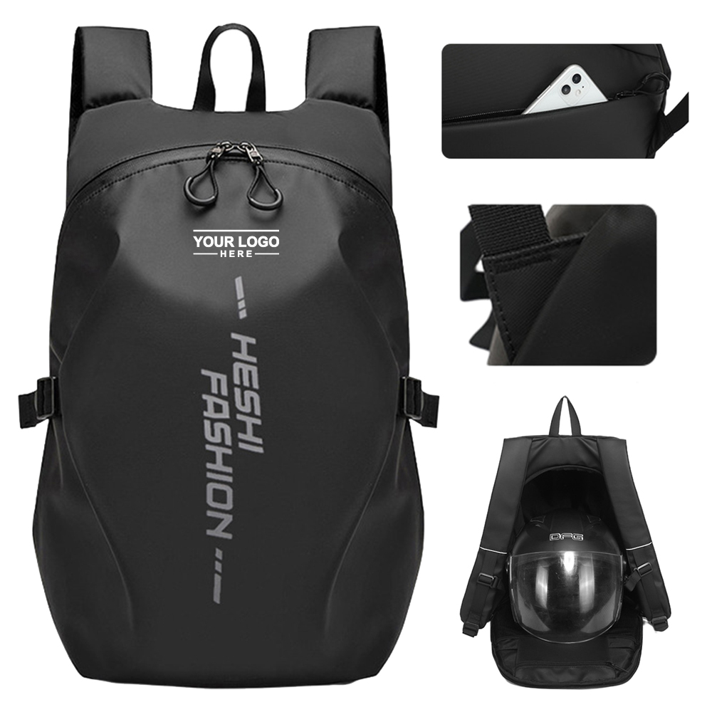 Portable Fashion Helmet Backpack
