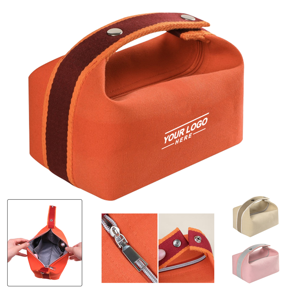 Portable Makeup Canvas Bag