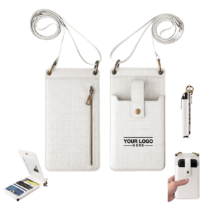 Crocodile Grain Shoulder Coin Purse Phone Bag
