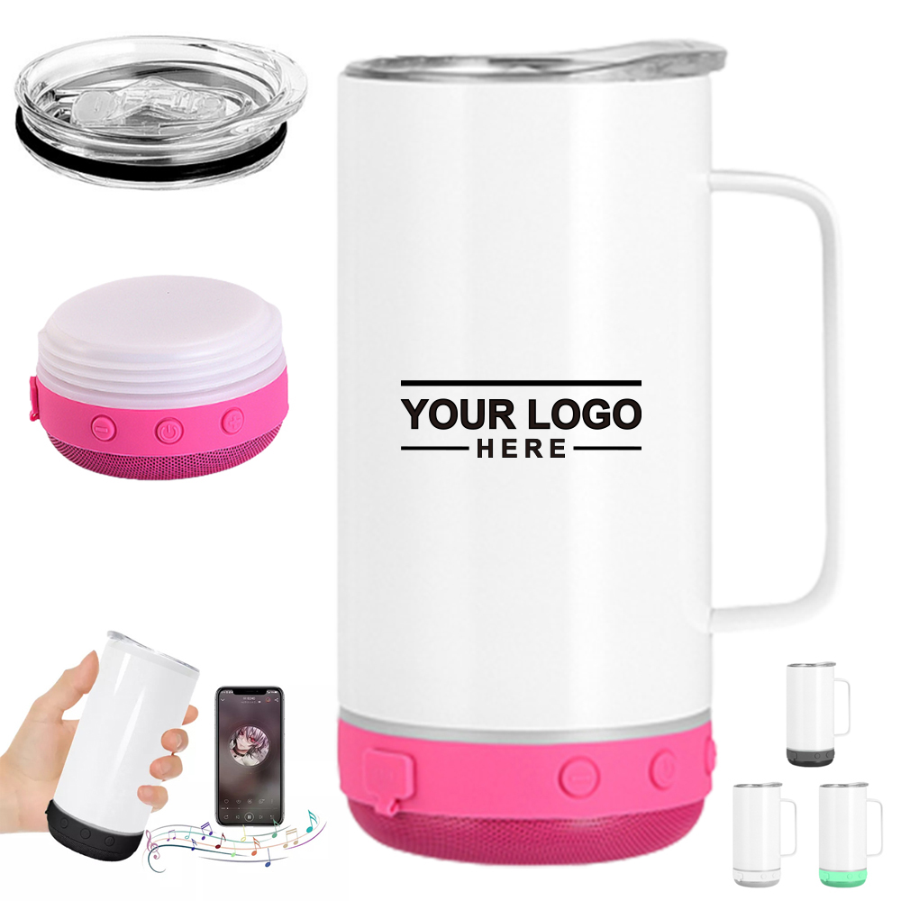 14Oz Coffee Cup With Speaker