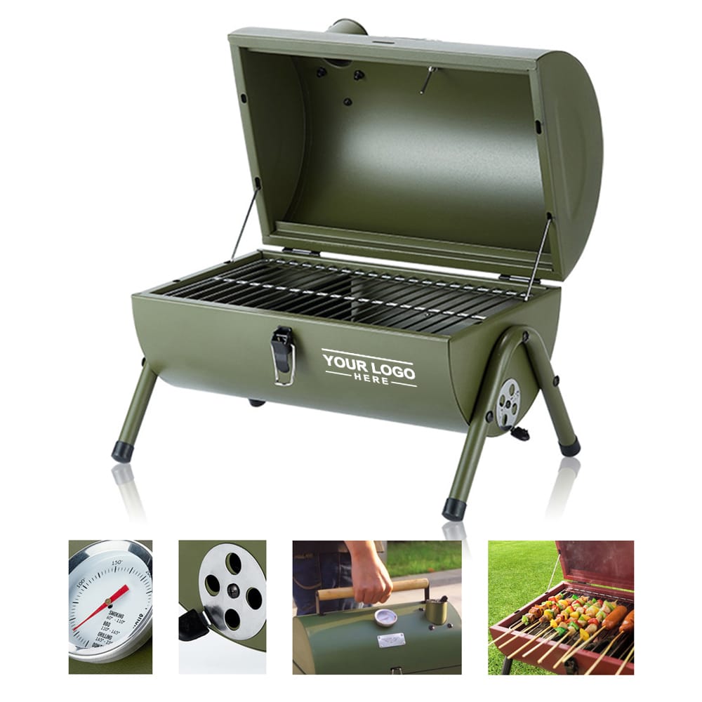 Portable Foldable Charcoal BBQ Grill for Outdoor Camping