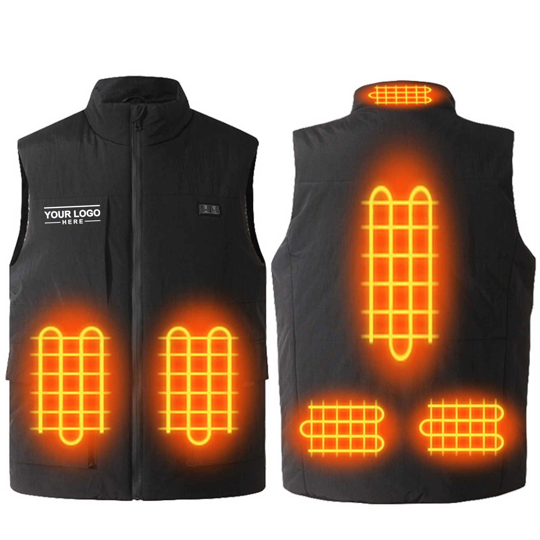 USB Heated Warming Vest (Power Bank Not Included)