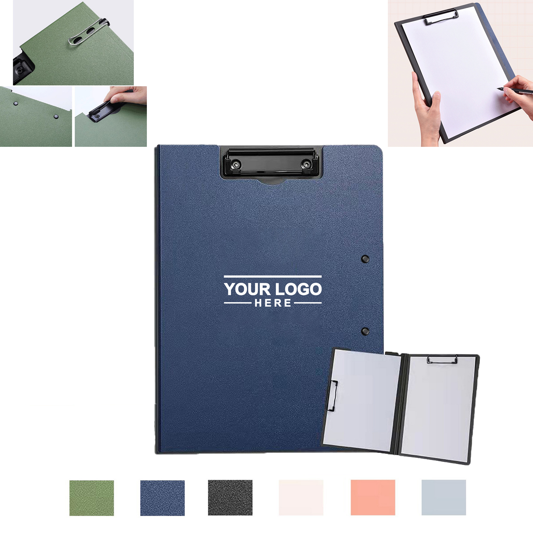 Double Clip Writing Clipboard Folder