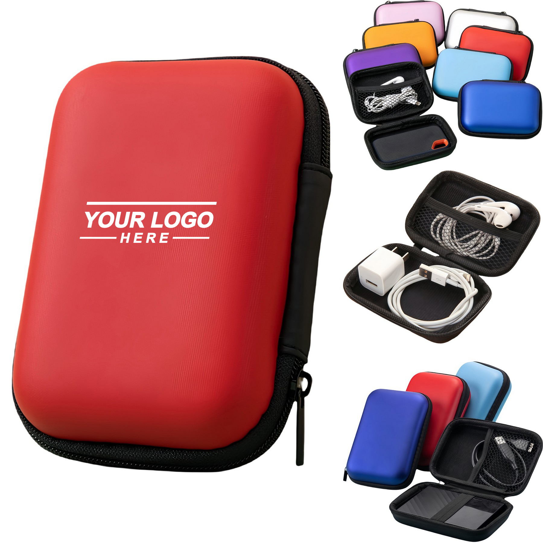 EVA Hard Shell Earphone Storage Case