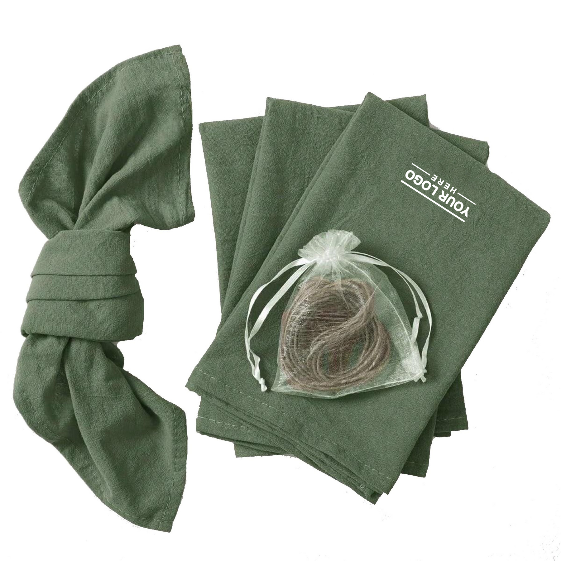 Reusable Linen Dinner Napkins