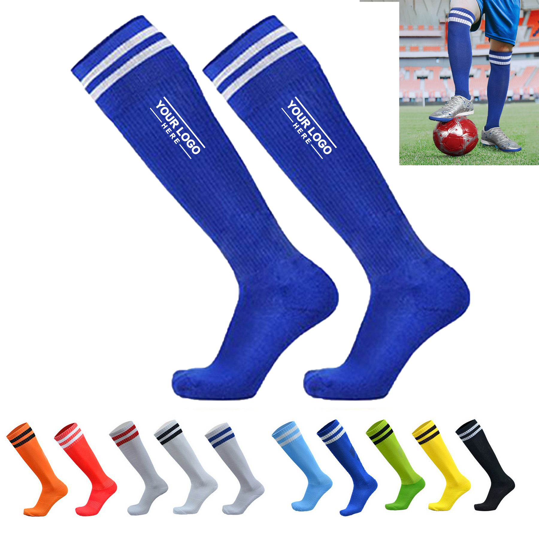 Knee High Athletic Compression Socks