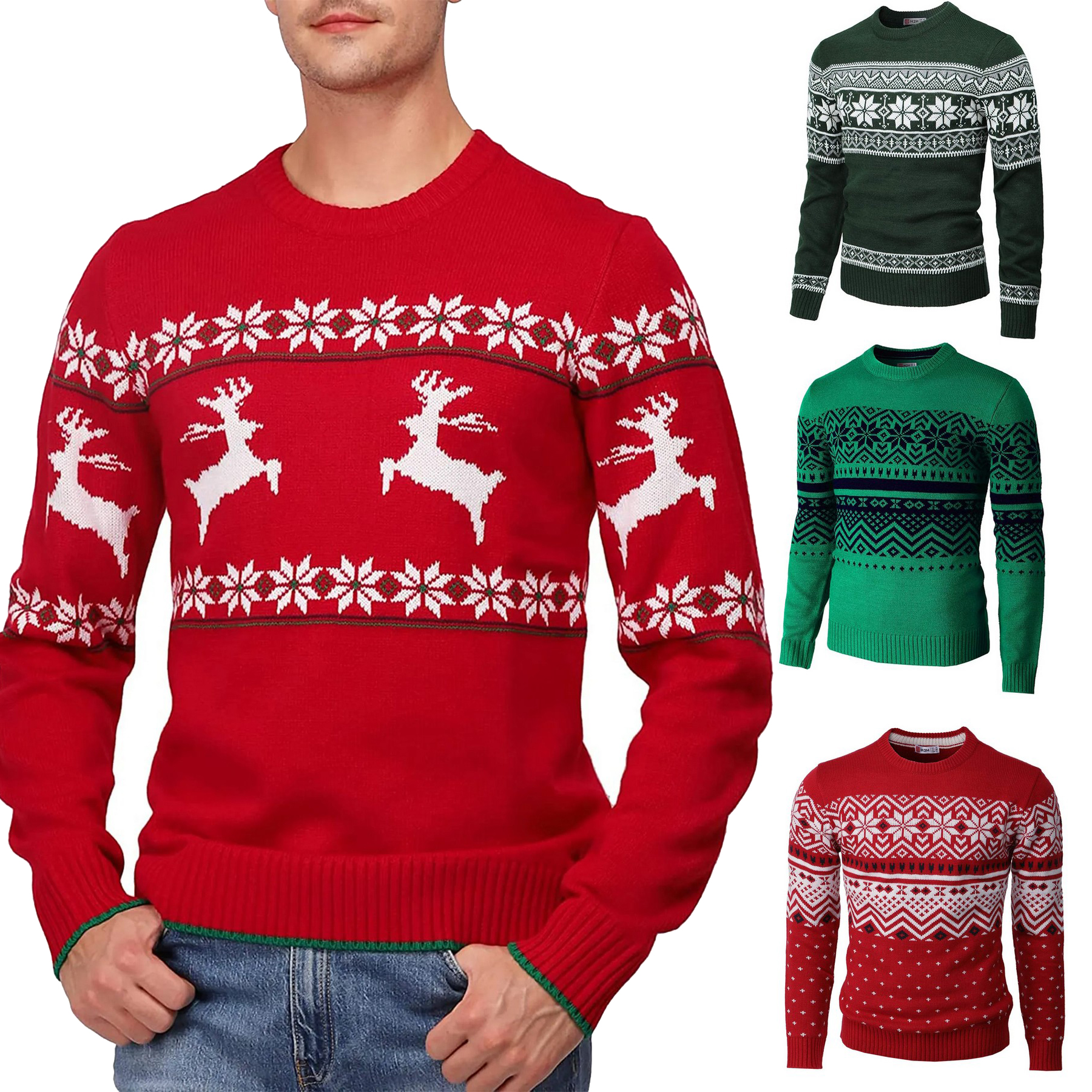 Custom Festive Knit Sweater