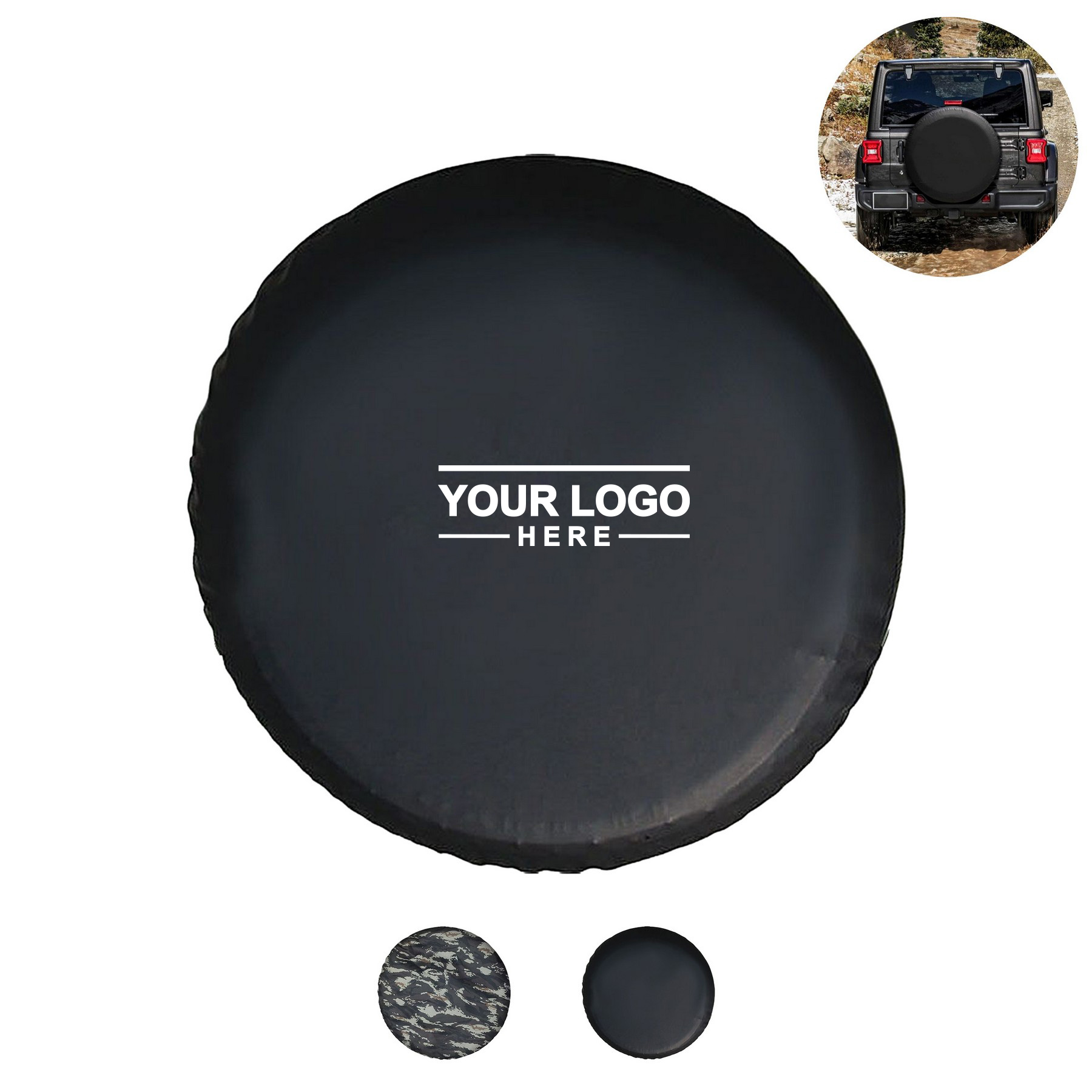 Custom PVC Spare Tire Protector Cover
