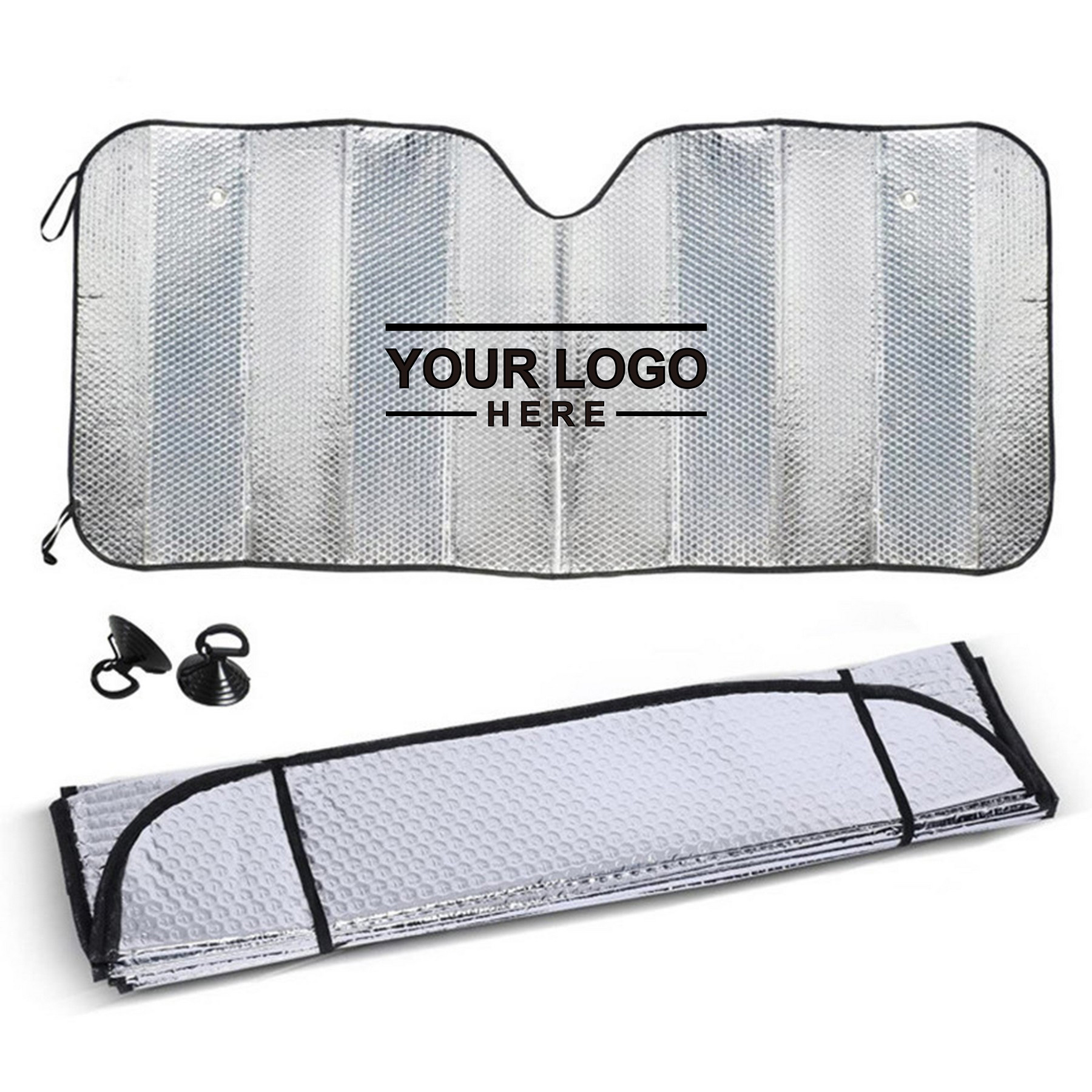 Foldable Reflective Car Windshield Sun Shade