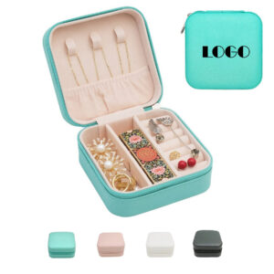 PU Leather Travel Jewelry Case