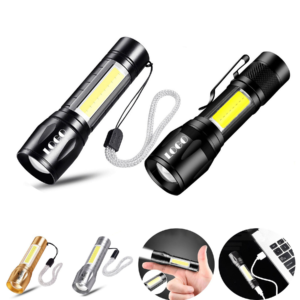 Mini LED Flashlight with Side Light