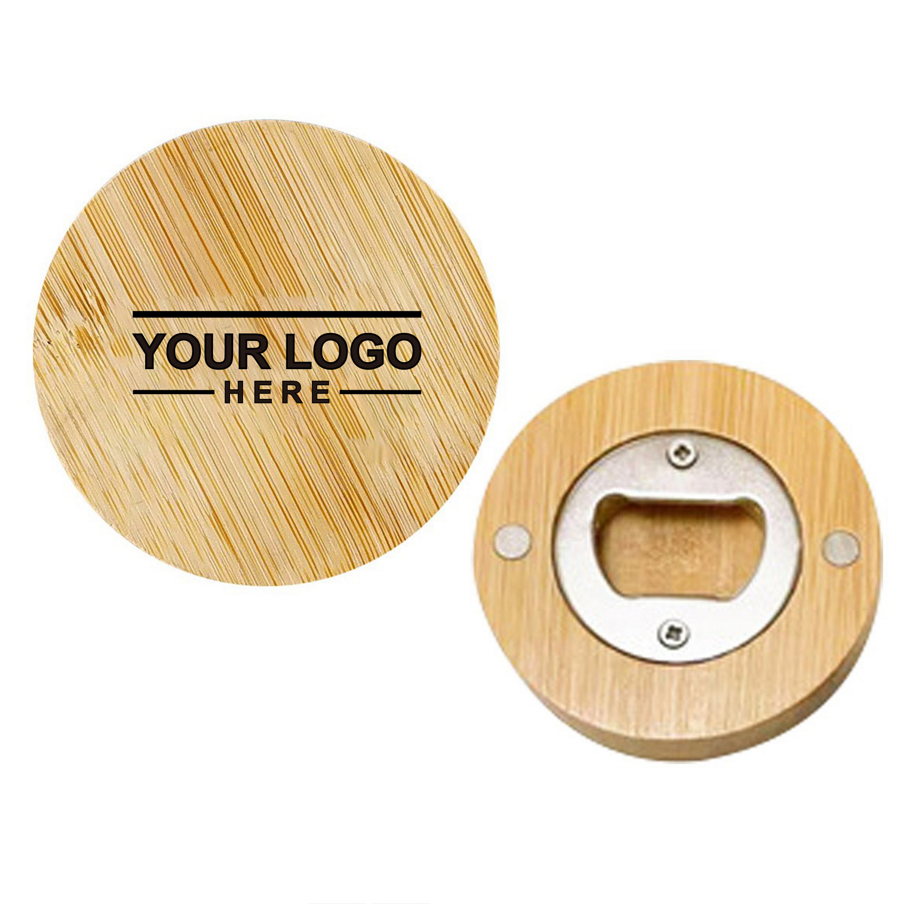 Magnetic Bamboo Bottle Opener